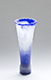 Blue Inverted Vase